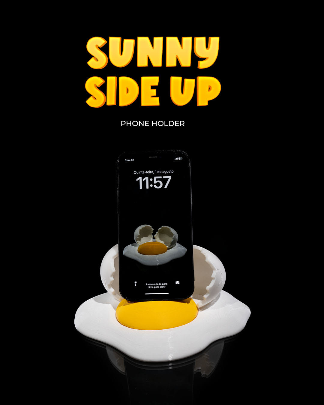 Sunny Side Up Phone Holder